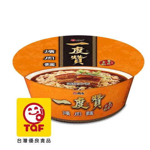 TW-PNN-002 一度贊爌肉麵碗麵200g/Yiyi Zansu Pork Noodle Bowl Noodles 200g