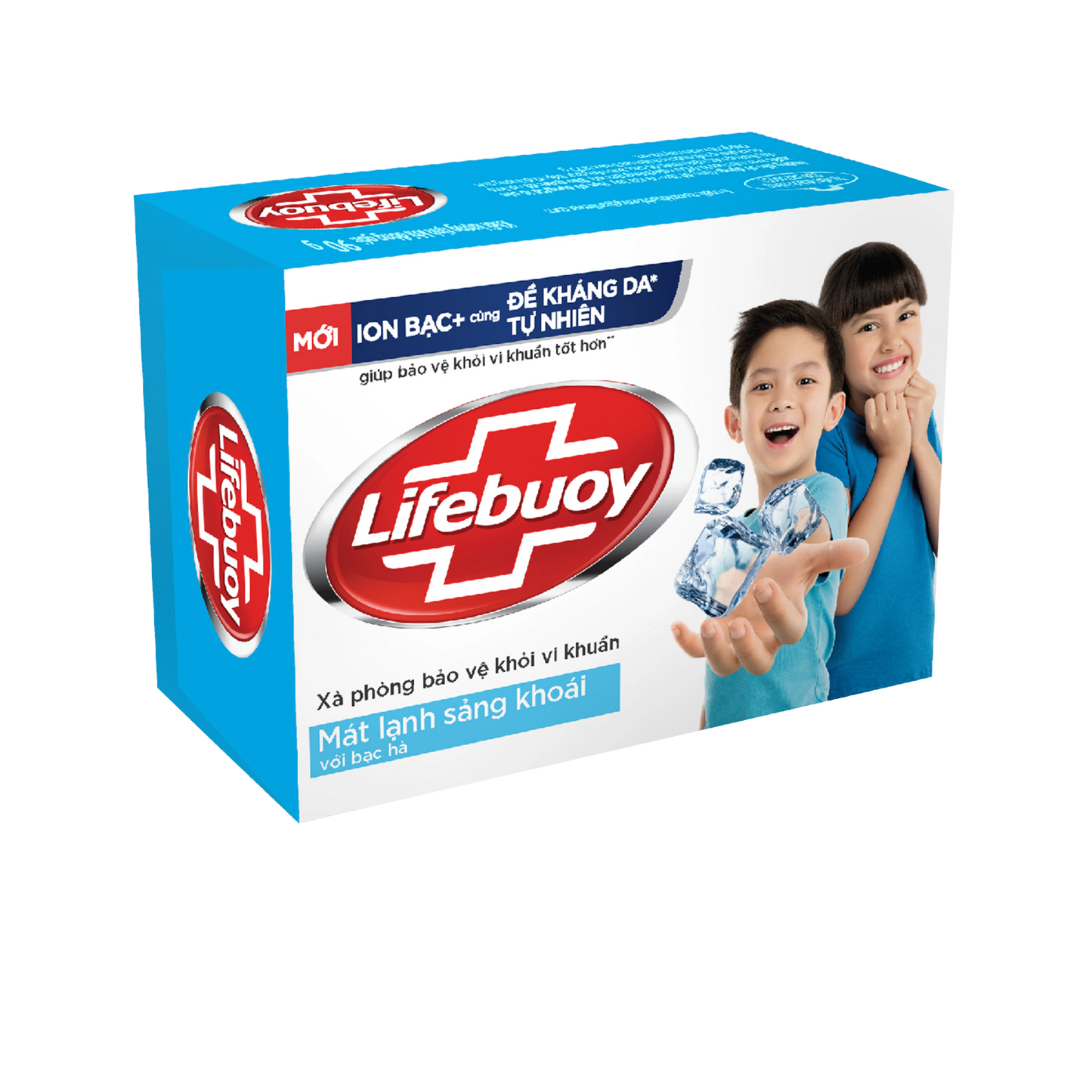 VN-BW-015 Xà Bông Cục Lifebuoy Bạc Hà Mát Lạnh Sảng Khoái 90g