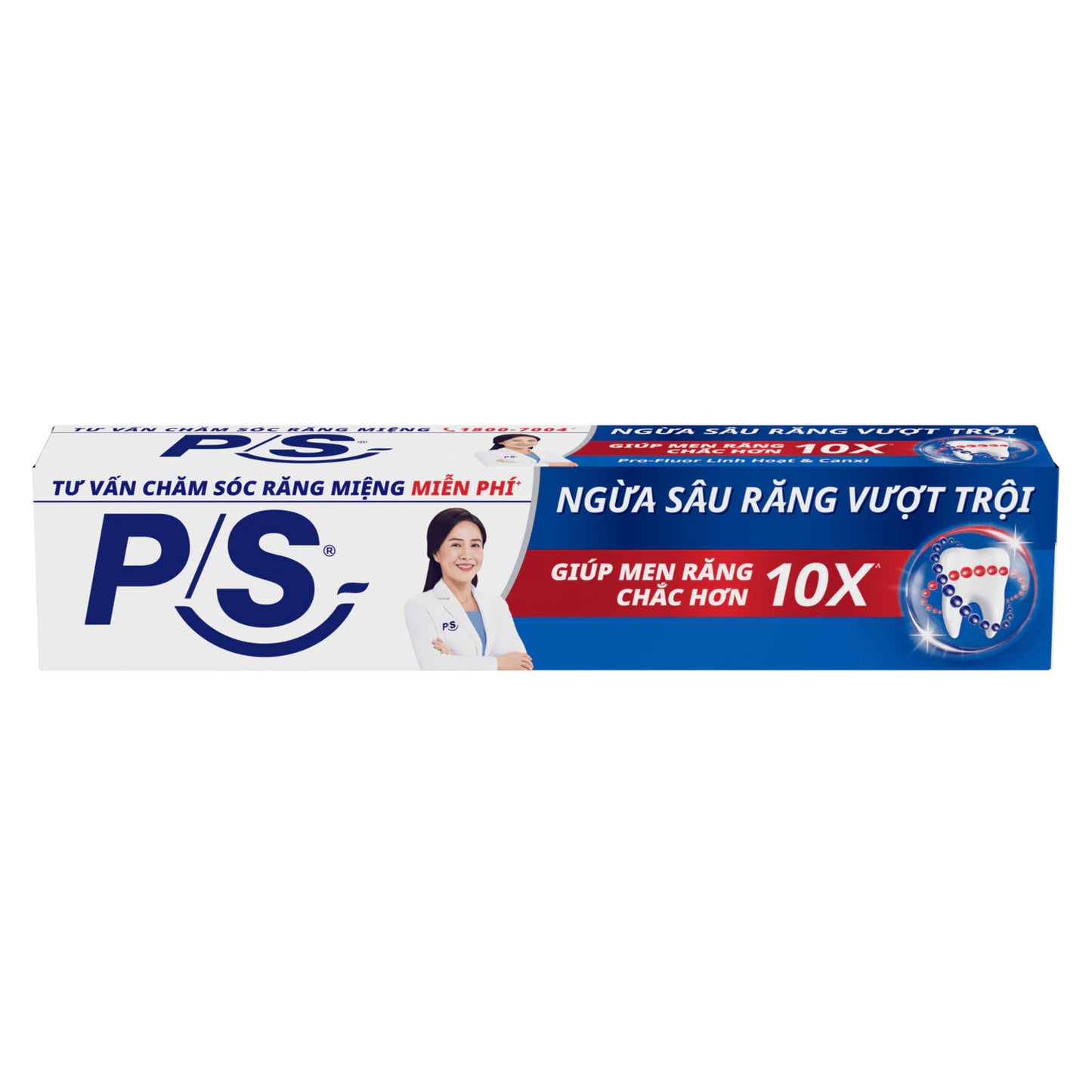 VN-PC-013 Kem đánh răng P/S Ngừa Sâu Răng Vượt Trội 180g