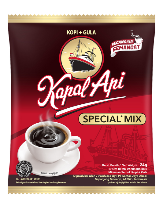 ID-CF-008 KAPAL API Special Mix Kopi 1 Pack 10x24gr