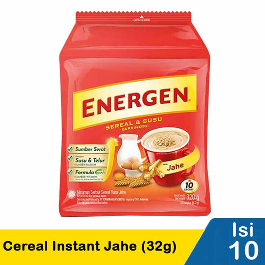 ID-CRNGR-001 Energen Cereal Instant Jahe 10X32g