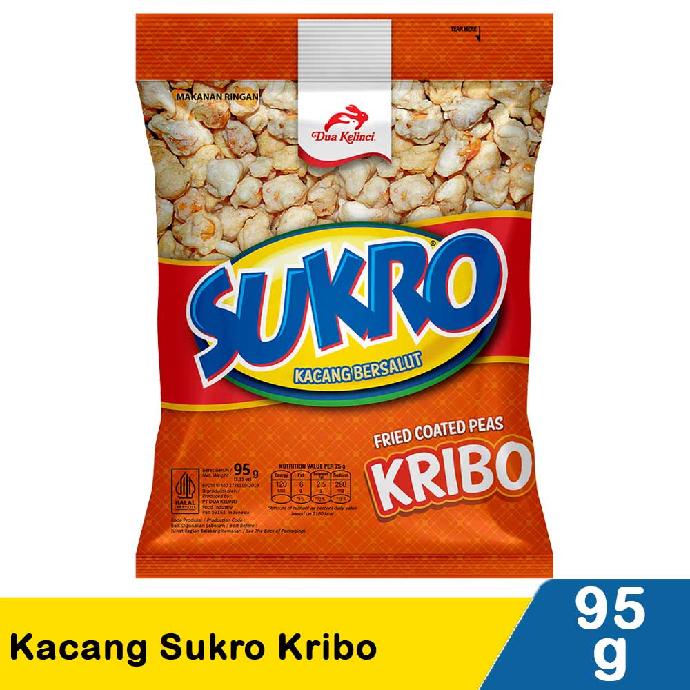 ID-SNF-011 Dua Kelinci Kacang Sukro Kribo 95G