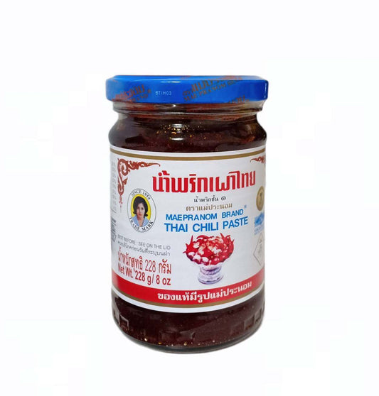 TH-CNS-044 น้ำพริกแม่ประนอม Thai chili paste, size 228 grams