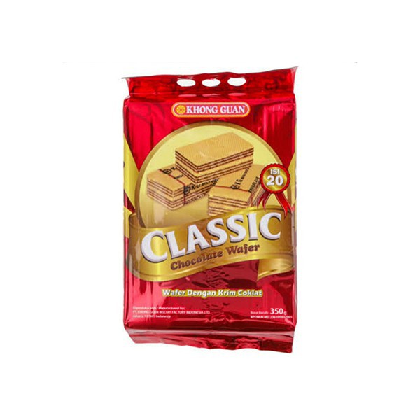 ID-SNF-009 Khong Guan Classic Chocolate Wafer 350gr