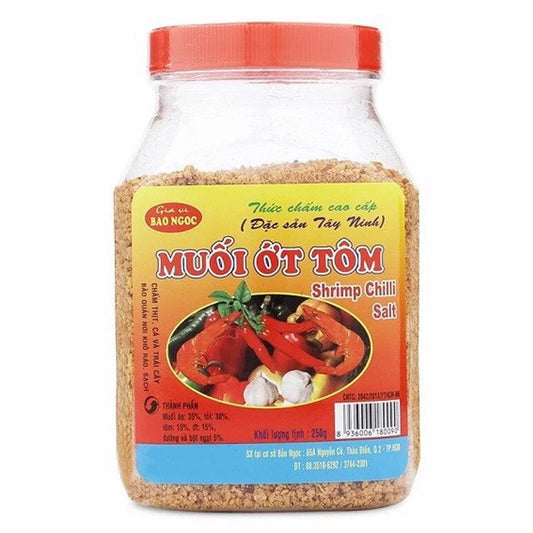 VN-CNS-003 Muối Ớt Tôm Bảo Ngọc lọ 250g