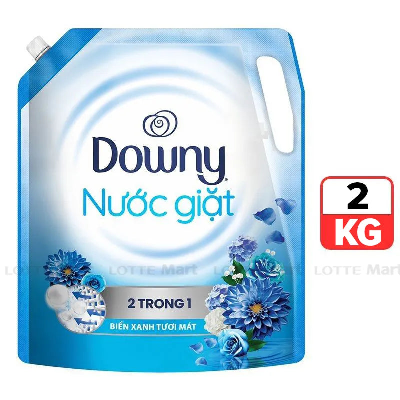 NV-LS-043 Nước Giặt Downy 2 Trong 1 Biển Xanh Tươi Mát 2kg