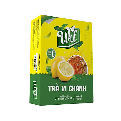 VN-TNI-002 Trà chanh WIL bổ sung Vitamin C (16 gói x 17g)