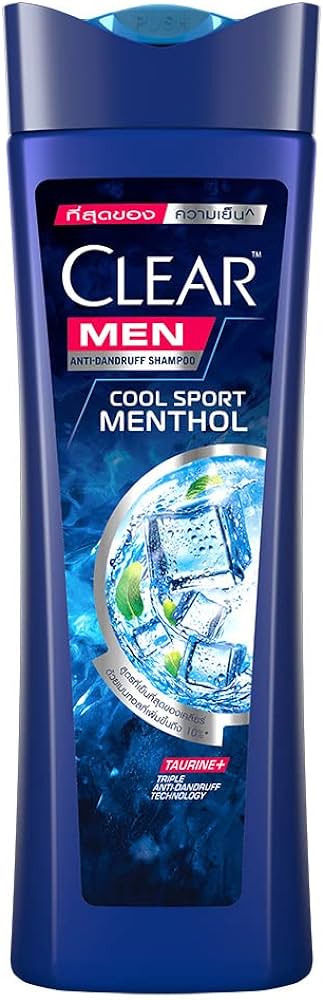 VN-SNC-009 Dầu gội Clear Men Cool Sport Menthol Anti-Dandruff 310ml (Thái)