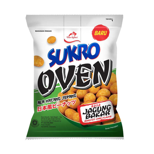 ID-SNF-001 Sukro Oven Roasted Coated Peanut and Corn Flavor 95G