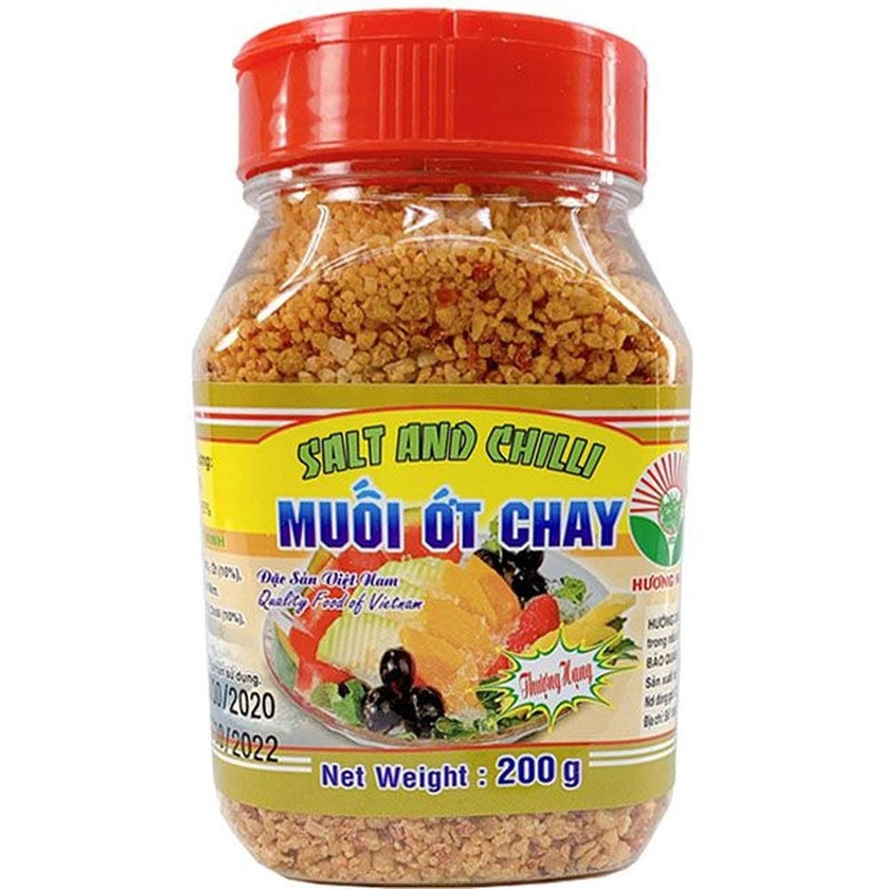 VN-CNS-002 Muối Ớt Chay Hương Nam hộp 200g