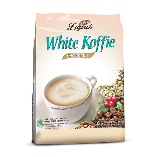 ID-CF-001 Kopi Luwak White Coffee Original 360G (18g x 20)