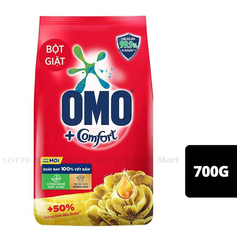 VN-LS-008 Bột Giặt Omo Comfort Tinh Dầu Thơm Nồng Nàn 700G