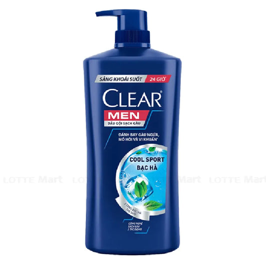 VN-SNC-023 Dầu gội Clear Men Cool Sport Bạc Hà Sạch Gàu 900g