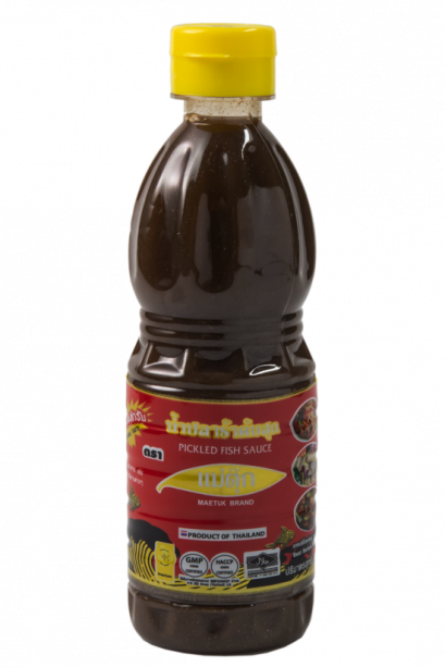 TH-CNS-040 ไต๋ฮ๊อด น้ำปลาร้าต้มสุก แม่ตุ๊ก Tai Hod Mae Tuk fermented fish sauce 300g.