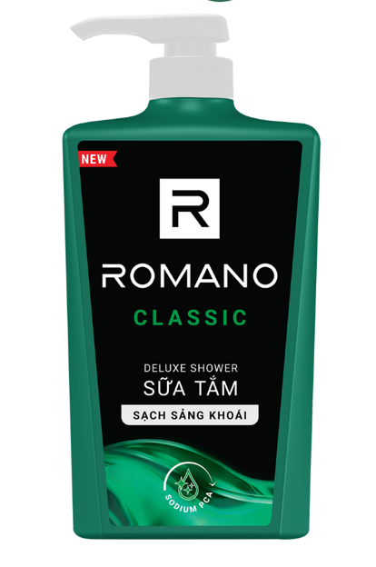 VN-BW-001 Sữa Tắm Romano Hương Nước Hoa Classic 650g