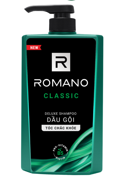 VN-SNC-001 Dầu Gội Romano Hương Nước Hoa Classic 650gdầu