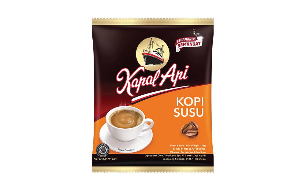 ID-CF-005 KAPAL API KOPI SUSU 31G x 10