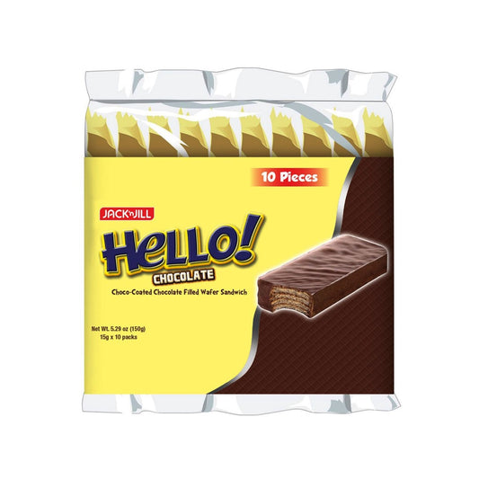 PH-SNF-019 Jack'nJill Hello Wafer Coated Chocolate 15gx10s