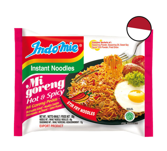 ID-PNN-003 Indomie Mi Goreng Pedas Hot & Spicy 80g