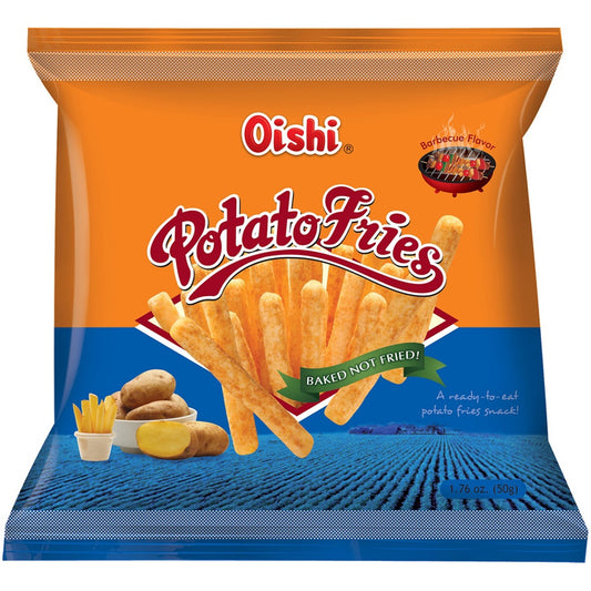 PH-SNF-027 Oishi Potato Fries Barbeque 50g