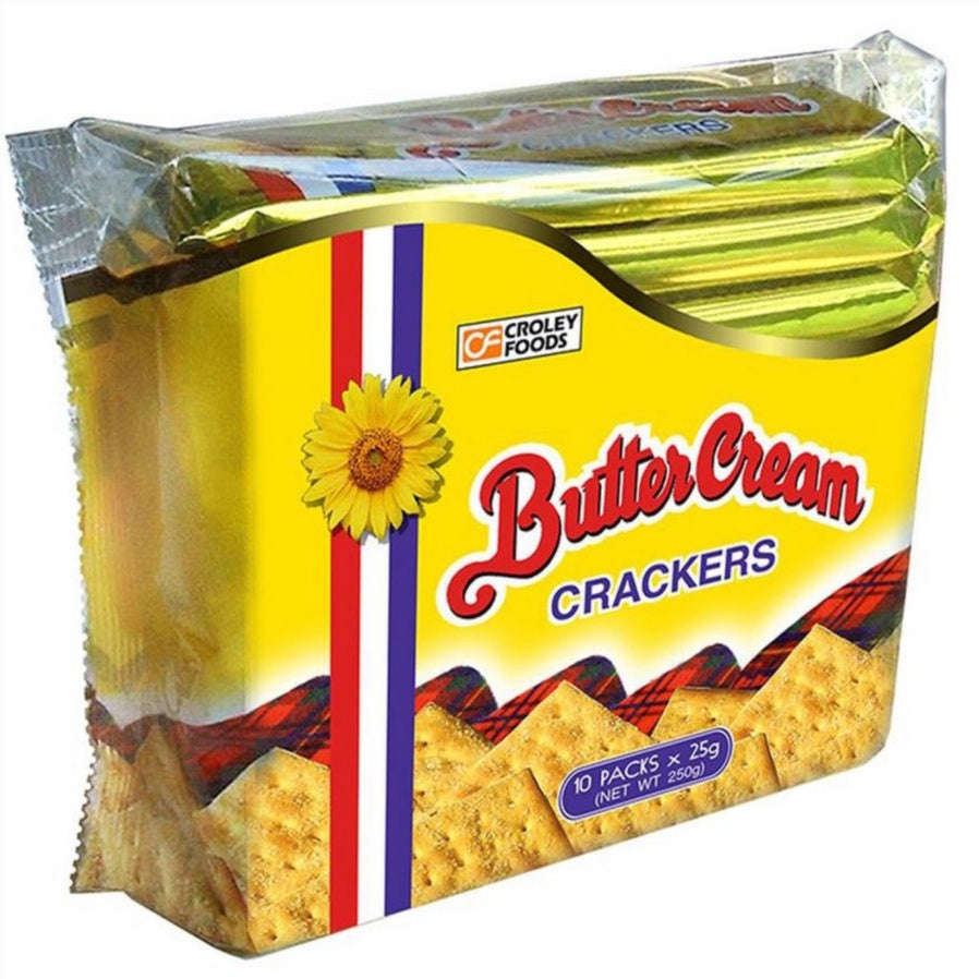 PH-SNF-021 CROLEY FOODS Sunflower Butter Cream Crackers 25Gx10s