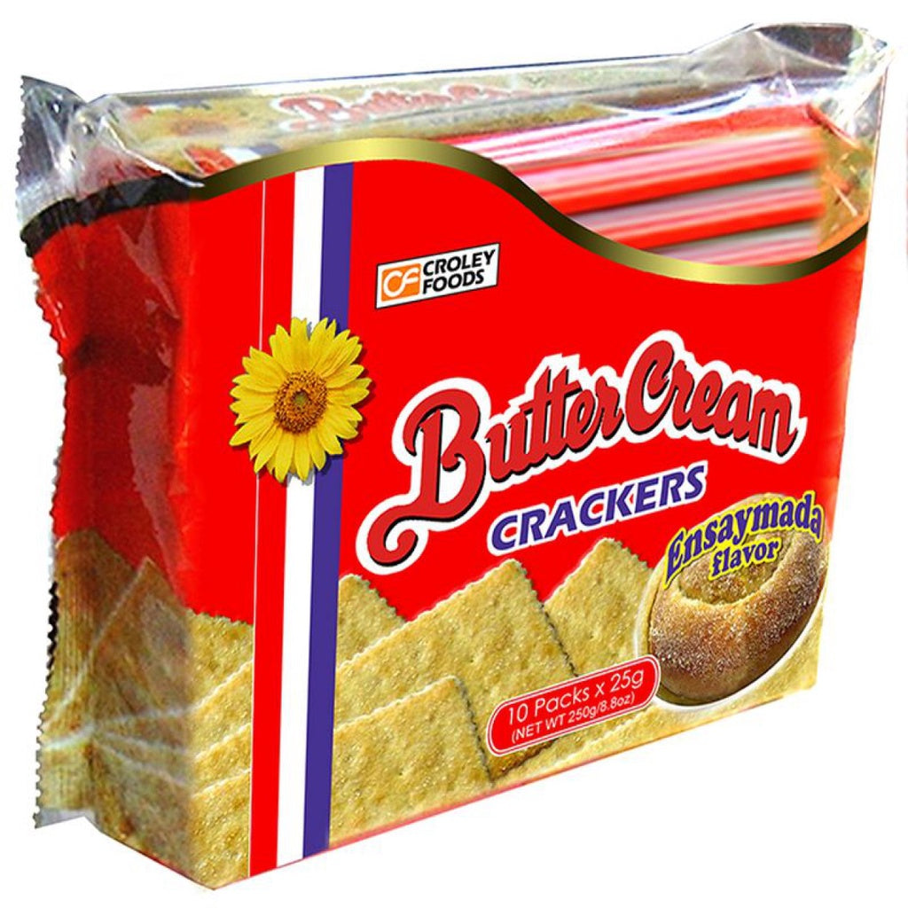 PH-SNF-022 CROLEY FOODS Sunflower Butter Cream Crackers Ensaymada 25gx10s