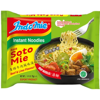 ID-PNN-011 Indomie Soto Mie Beef and Lime Flavour Noodles 75g