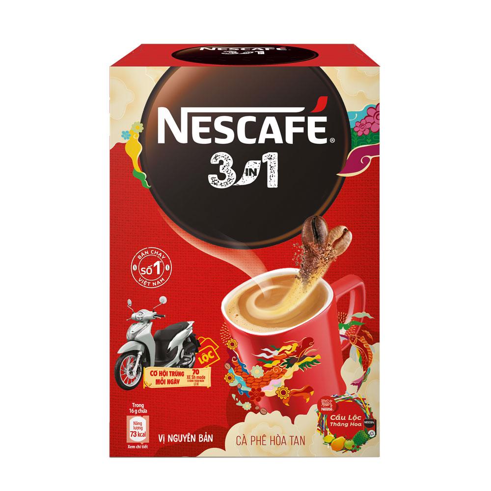 VN-CF-005 Cà phê Nescafé 3in1 nguyên bản 20 gói x 16g