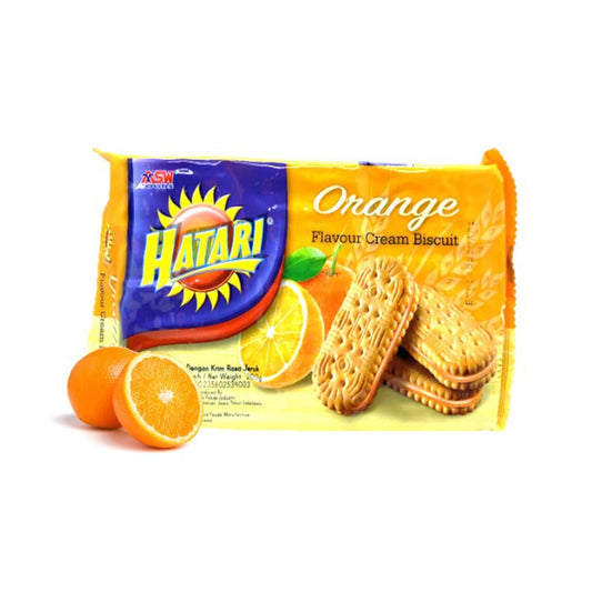 ID-CK-004 HATARI BISCUIT ORANGE CREAM 190G