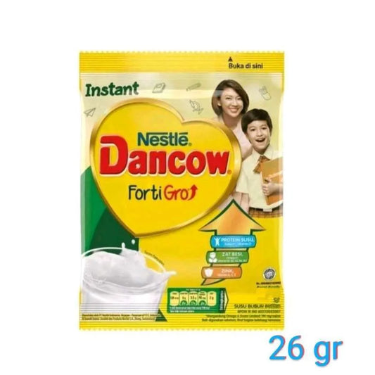 ID-MK-001 DANCOW Fortigro Susu Bubuk Instant 26gr x 10pcs