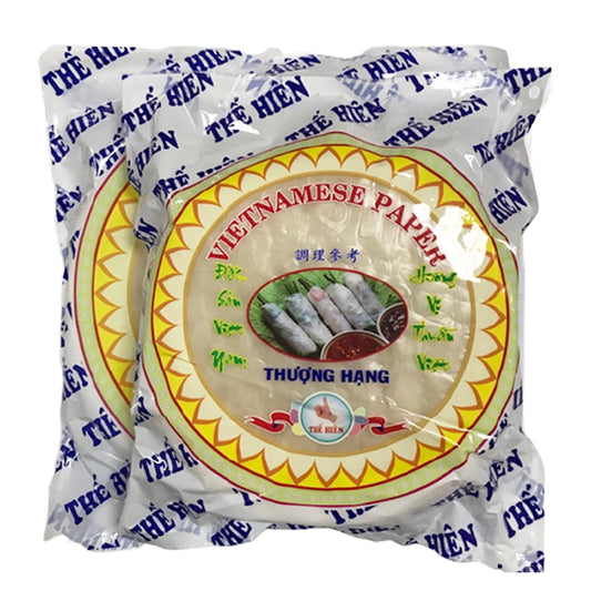 VN-CNBI-002 Bánh tráng vàng mỏng Thế Hiên 16cm gói 500g