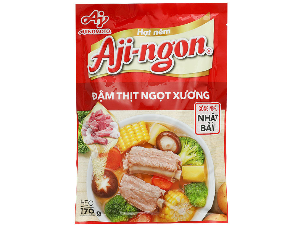 VN-CNS-065 Hạt nêm Aji-ngon Ajinomoto xương thịt heo 170g