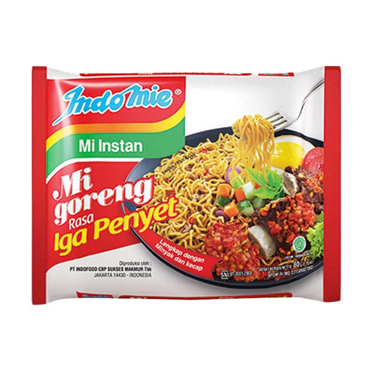 ID-PNN-006 Indomie Mie Goreng Rasa Iga Penyet Spice Beef Ribs Flavour 85g