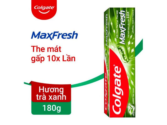 VN-PC-010 Kem đánh răng Colgate MaxFresh trà xanh 180g