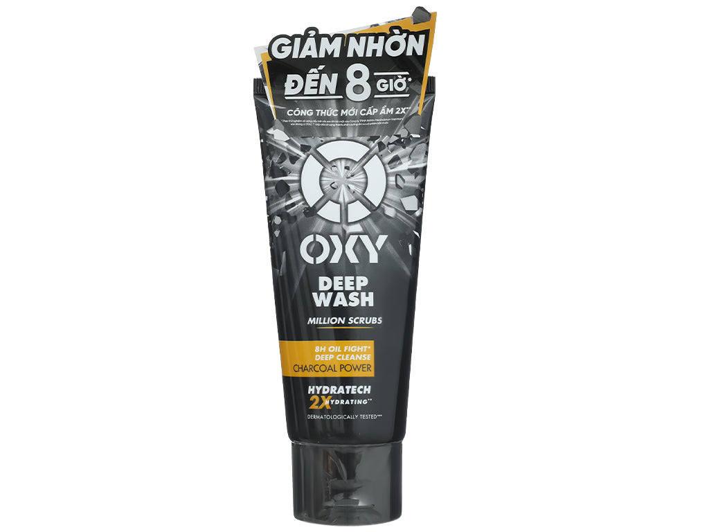 VN-HNB-001 Kem rửa mặt có hạt Oxy Deep Wash sạch sâu tút sáng da 100g