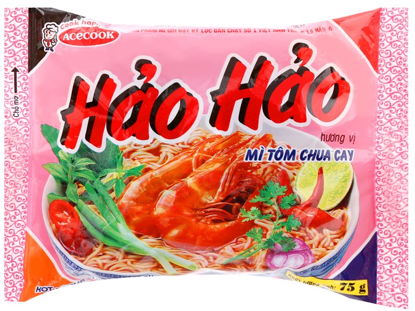 VN-PNN-001 Hảo Hảo Mì Tôm Chua Cay 77g