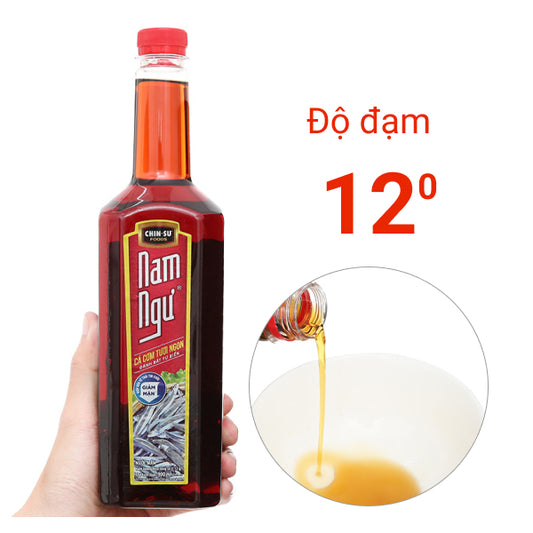 VN-CNS-056 Nước mắm cá cơm Nam Ngư chai 900ml