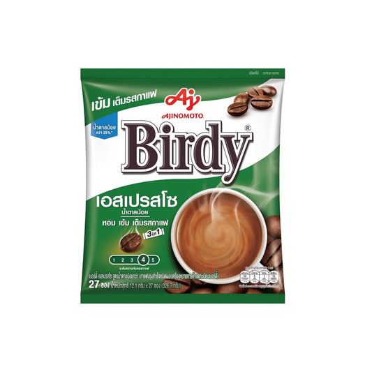 TH-CF-004 เบอร์ดี้ กาแฟ 3อิน1 เอสเปรสโซ Birdy coffee 3in1 espresso 12.1g x 27