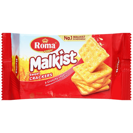 ID-CK-008 Roma Malkist Light Sweet Crackers 105g